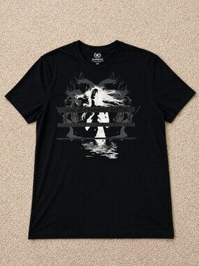 Express Black Graphic Tee